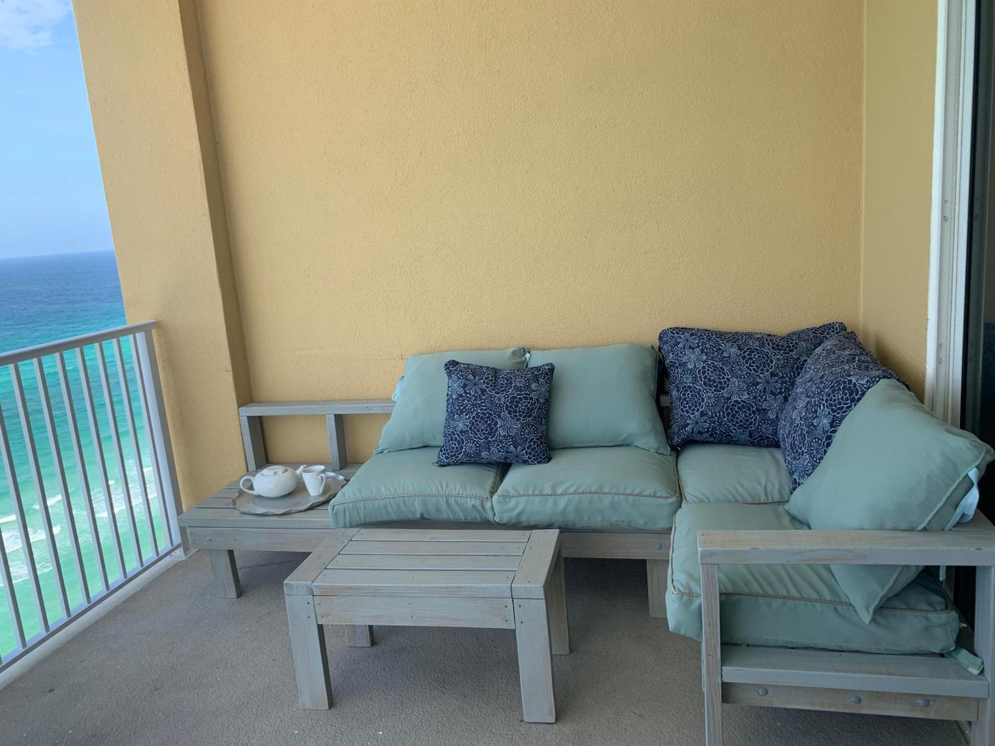 Tropic Winds 1701 Premium Corner Unit With 2 Parkings! Free Beach Chairs Service! Panama City Beach Eksteriør billede